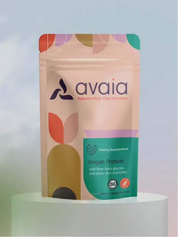 Avaia protein pouch from its public homepage